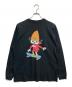 WIND AND SEA (ウィンダンシー) PaRappa the Rappeプリントカットソ‐ ブラック サイズ:XL：7000円