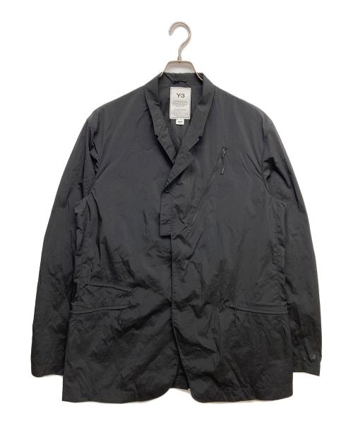Y-3（ワイスリー）Y-3 (ワイスリー) adidas (アディダス) M CLASSIC CROSS-DYED NYLON BLAZER. ブラック サイズ:Lの古着・服飾アイテム