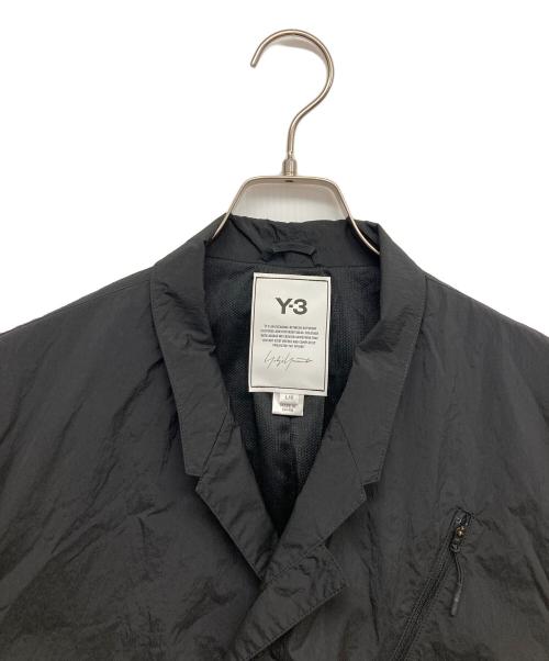 Y-3（ワイスリー）Y-3 (ワイスリー) adidas (アディダス) M CLASSIC CROSS-DYED NYLON BLAZER. ブラック サイズ:Lの古着・服飾アイテム