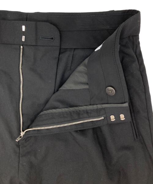 H BEAUTY&YOUTH（エイチ ビューティー&ユース）H BEAUTY&YOUTH (エイチ ビューティー&ユース) ウールトロ2プリーツワイドパンツ. ブラック サイズ:MEDIUMの古着・服飾アイテム