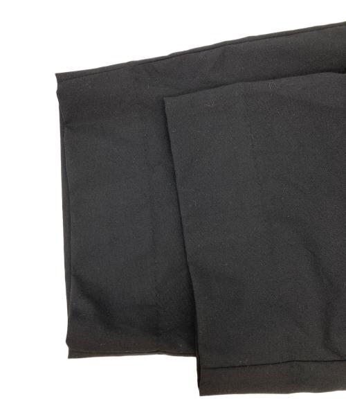 H BEAUTY&YOUTH（エイチ ビューティー&ユース）H BEAUTY&YOUTH (エイチ ビューティー&ユース) ウールトロ2プリーツワイドパンツ. ブラック サイズ:MEDIUMの古着・服飾アイテム