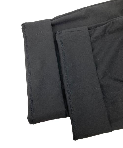 H BEAUTY&YOUTH（エイチ ビューティー&ユース）H BEAUTY&YOUTH (エイチ ビューティー&ユース) ウールトロ2プリーツワイドパンツ. ブラック サイズ:MEDIUMの古着・服飾アイテム