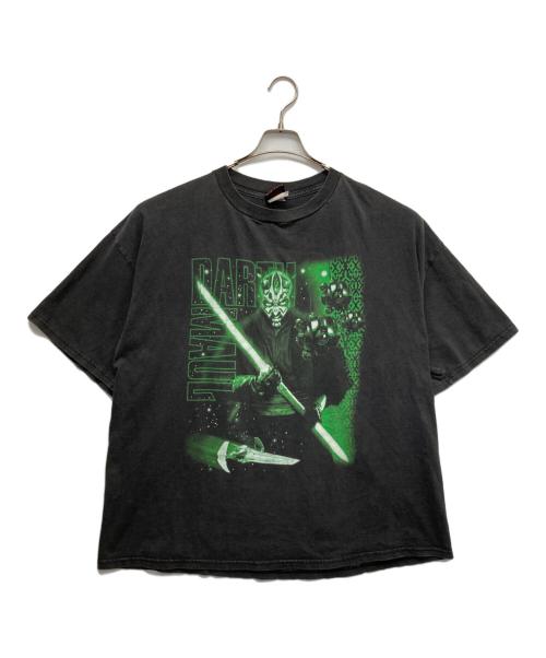 STAR WARS（スターウォーズ）STAR WARS (スターウォーズ) 90ｓプリントTシャツ ブラック サイズ:印字消えの古着・服飾アイテム