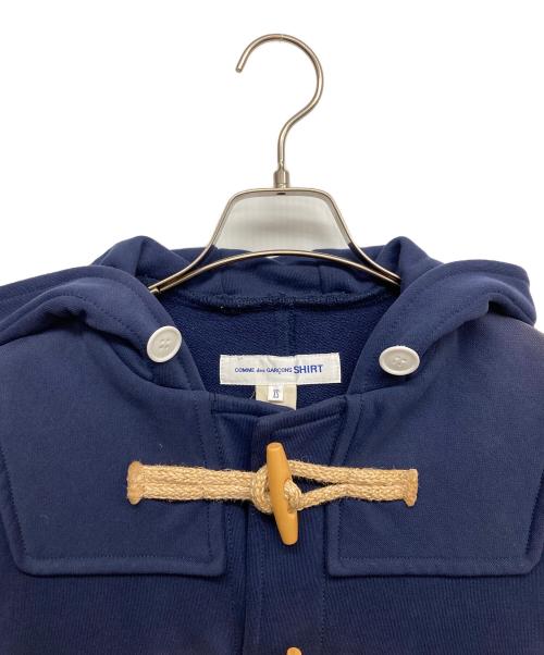 COMME des GARCONS SHIRT（コムデギャルソンシャツ）COMME des GARCONS SHIRT (コムデギャルソンシャツ) ショートダッフルコート ネイビー サイズ:XSの古着・服飾アイテム