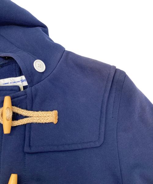 COMME des GARCONS SHIRT（コムデギャルソンシャツ）COMME des GARCONS SHIRT (コムデギャルソンシャツ) ショートダッフルコート ネイビー サイズ:XSの古着・服飾アイテム
