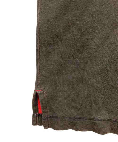 ISSEY MIYAKE（イッセイミヤケ）ISSEY MIYAKE (イッセイミヤケ) デザインカットソー ブラウン サイズ:2の古着・服飾アイテム