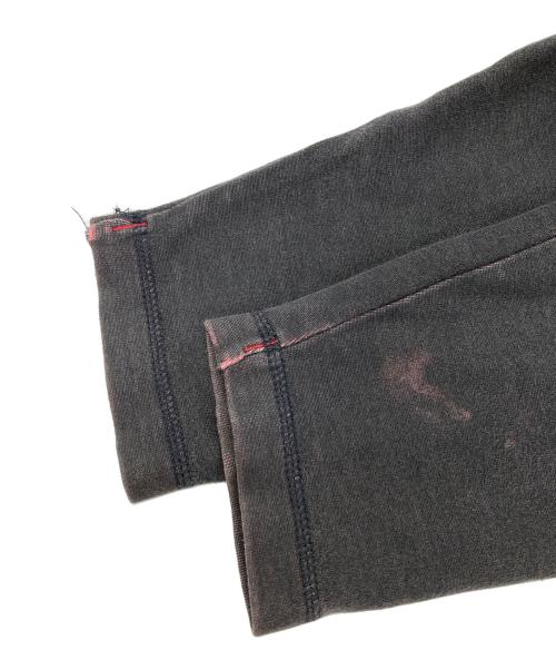 ISSEY MIYAKE（イッセイミヤケ）ISSEY MIYAKE (イッセイミヤケ) デザインカットソー ブラウン サイズ:2の古着・服飾アイテム