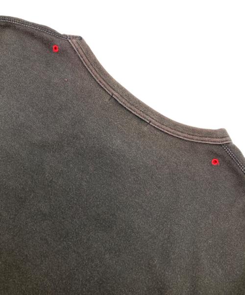 ISSEY MIYAKE（イッセイミヤケ）ISSEY MIYAKE (イッセイミヤケ) デザインカットソー ブラウン サイズ:2の古着・服飾アイテム