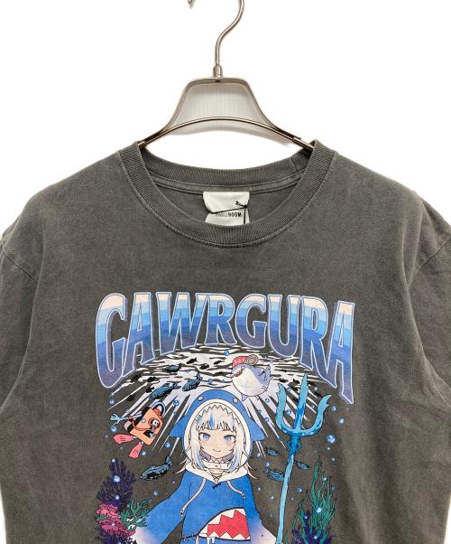 vault room（ボルトルーム）VAULT ROOM (ボルトルーム) Gawgcura プリントTシャツ グレー サイズ:Mの古着・服飾アイテム