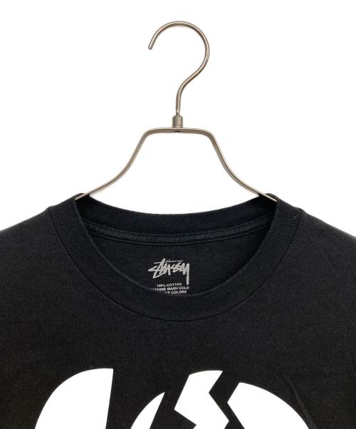 stussy（ステューシー）stussy (ステューシー) プリントTシャツ ブラック サイズ:Lの古着・服飾アイテム