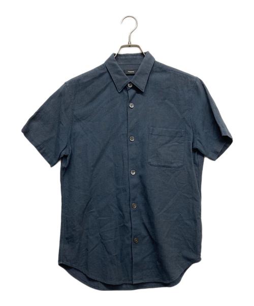 theory（セオリー）theory (セオリー) S/Sポロシャツ ブルー サイズ:Sの古着・服飾アイテム