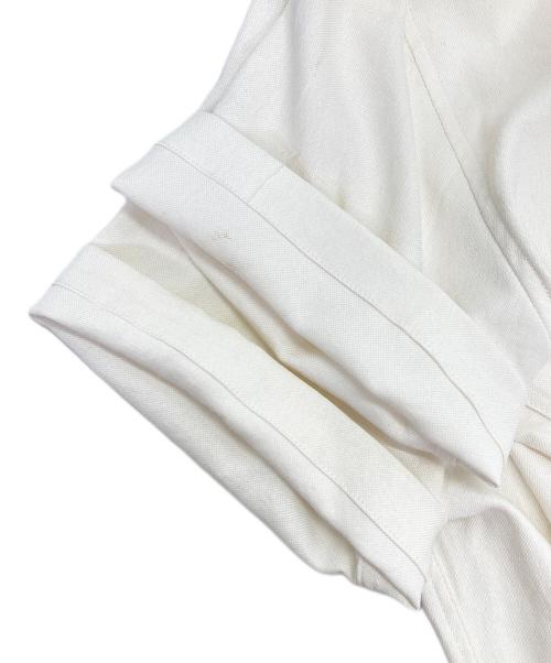 theory（セオリー）theory (セオリー) 半袖シャツ ホワイト サイズ:38の古着・服飾アイテム