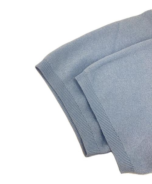 DAIRIKU（ダイリク）DAIRIKU (ダイリク) Lame Soccer Uniform Knit Pullover ブルー サイズ:Mの古着・服飾アイテム