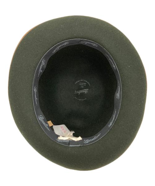 BORSALINO（ボルサリーノ）BORSALINO (ボルサリーノ) ラビットウールハット グリーン サイズ:7　5　57の古着・服飾アイテム
