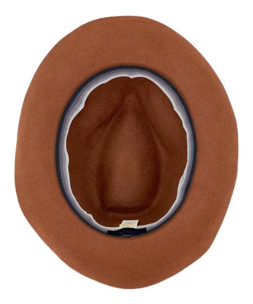 LANVIN（ランバン）LANVIN (ライバン) ウールハット ブラウン サイズ:58の古着・服飾アイテム
