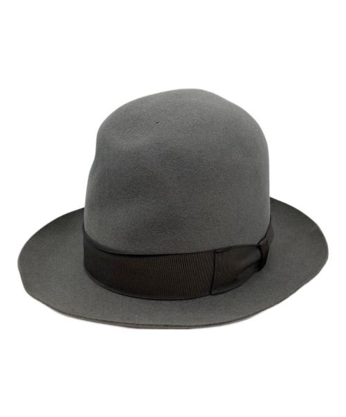 BORSALINO（ボルサリーノ）BORSALINO (ボルサリーノ) ラビットウールハット グレー サイズ:58　5 1/2　UK7 1/8　USA7 1/4の古着・服飾アイテム