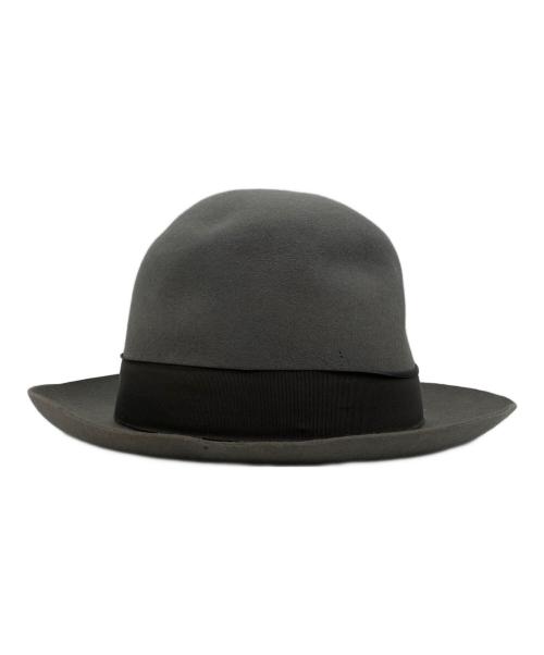 BORSALINO（ボルサリーノ）BORSALINO (ボルサリーノ) ラビットウールハット グレー サイズ:58　5 1/2　UK7 1/8　USA7 1/4の古着・服飾アイテム