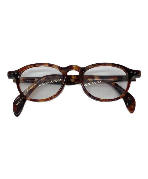 TSE TSE（ツェツェ）TSE TSE (ツェツェ) 伊達眼鏡 ブラウン サイズ:47□20-145の古着・服飾アイテム