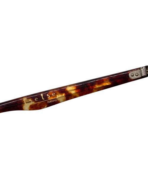 TSE TSE（ツェツェ）TSE TSE (ツェツェ) 伊達眼鏡 ブラウン サイズ:47□20-145の古着・服飾アイテム