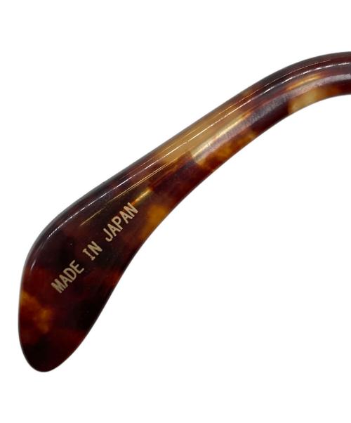 TSE TSE（ツェツェ）TSE TSE (ツェツェ) 伊達眼鏡 ブラウン サイズ:47□20-145の古着・服飾アイテム