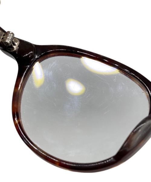 TSE TSE（ツェツェ）TSE TSE (ツェツェ) 伊達眼鏡 ブラウン サイズ:47□20-145の古着・服飾アイテム