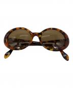 mikli par mikliミクリパーミクリ）の古着「オーバルサングラス」｜ブラウン