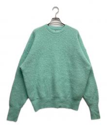 myne（マイン）の古着「クルーネックニット」｜グリーン