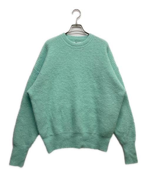 myne（マイン）MYNE (マイン) クルーネックニット グリーン サイズ:F 未使用品の古着・服飾アイテム