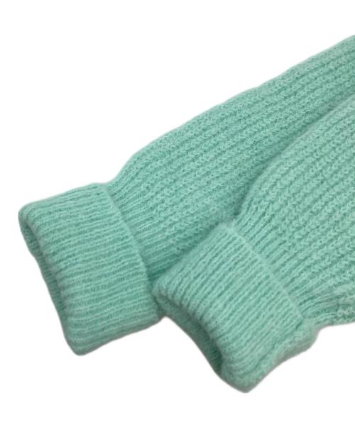 myne（マイン）MYNE (マイン) クルーネックニット グリーン サイズ:F 未使用品の古着・服飾アイテム