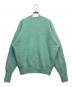 MYNE (マイン) クルーネックニット グリーン サイズ:F 未使用品：7000円