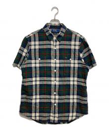 POLO RALPH LAUREN（ポロ・ラルフローレン）の古着「半袖シャツ」｜グリーン