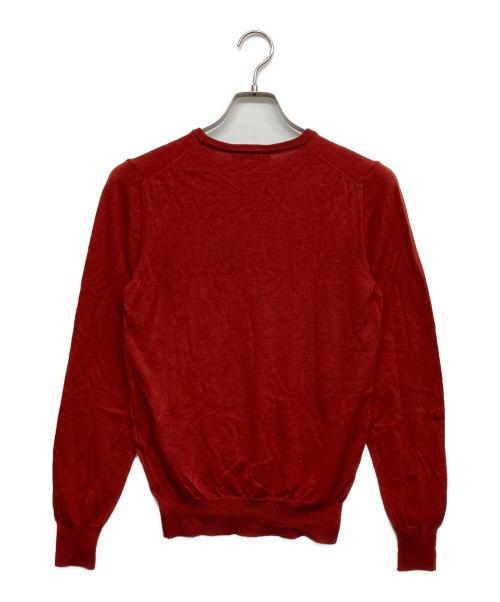 GRAN SASSO（グランサッソ）GRAN SASSO (グランサッソ) クルーネックニット レッド サイズ:Freeの古着・服飾アイテム