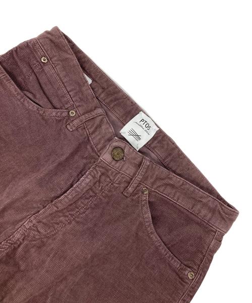 PT05（ピーティーゼロチンクエ）PT05 (ピーティーゼロチンクエ) SWING スリムフィットパンツ レッド サイズ:FREEの古着・服飾アイテム