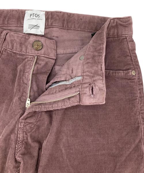 PT05（ピーティーゼロチンクエ）PT05 (ピーティーゼロチンクエ) SWING スリムフィットパンツ レッド サイズ:FREEの古着・服飾アイテム