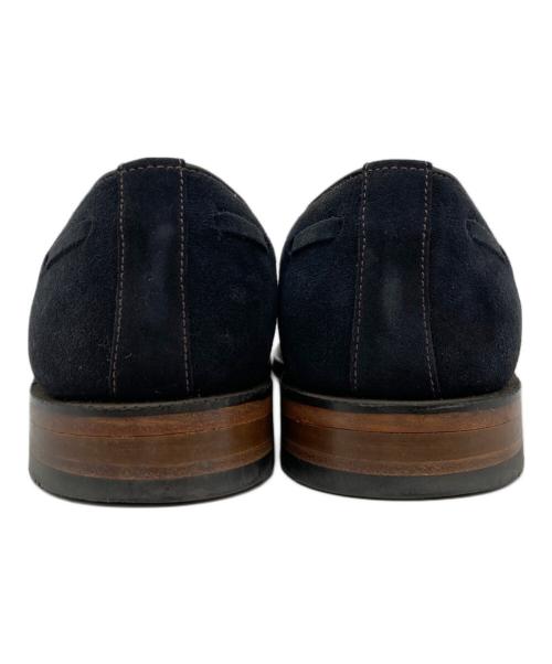LOAKE（ローク）LOAKE (ローク) スエードローファー ネイビー サイズ:6 1/2の古着・服飾アイテム