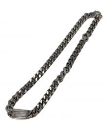 FENDI（フェンディ）の古着「バゲットチェーンネックレス」｜シルバー