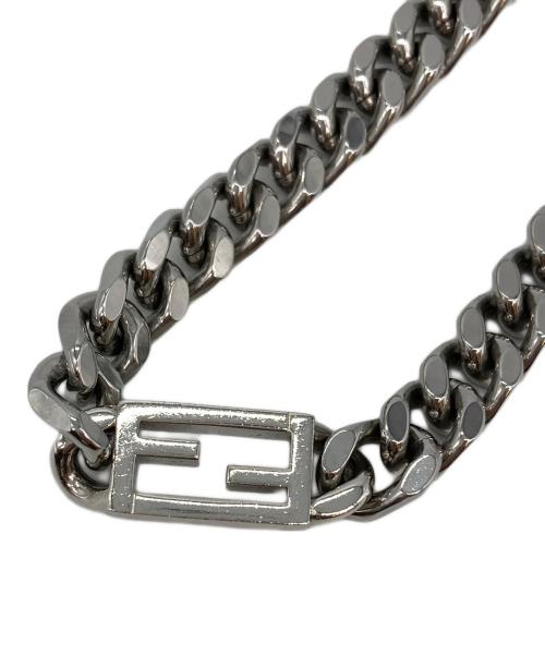 FENDI（フェンディ）FENDI (フェンディ) バゲットチェーンネックレス シルバーの古着・服飾アイテム