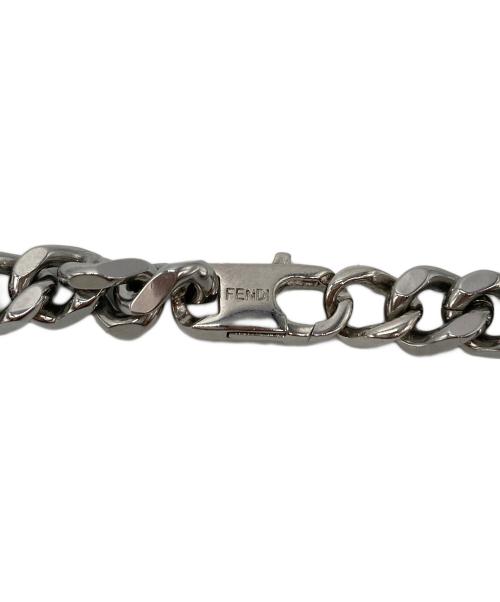 FENDI（フェンディ）FENDI (フェンディ) バゲットチェーンネックレス シルバーの古着・服飾アイテム