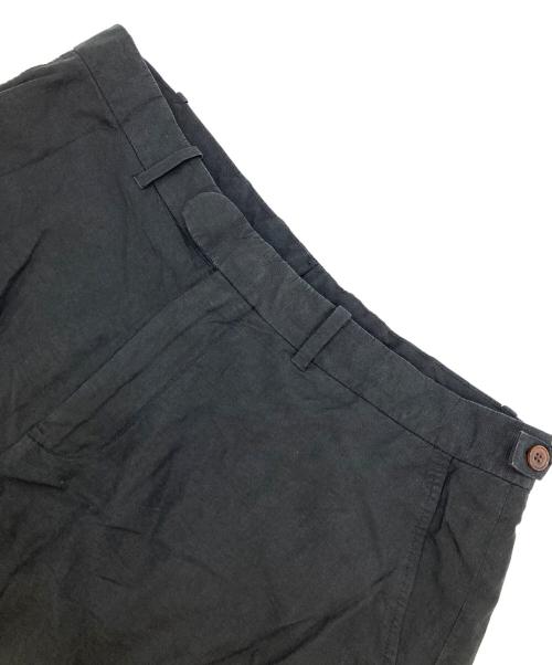 POLO RALPH LAUREN（ポロ・ラルフローレン）POLO RALPH LAUREN (ポロ・ラルフローレン) リネンシルクハーフパンツ ブラック サイズ:不明の古着・服飾アイテム