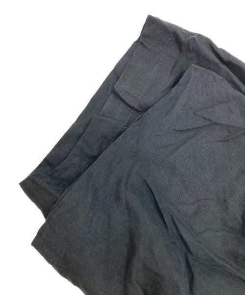 POLO RALPH LAUREN（ポロ・ラルフローレン）POLO RALPH LAUREN (ポロ・ラルフローレン) リネンシルクハーフパンツ ブラック サイズ:不明の古着・服飾アイテム