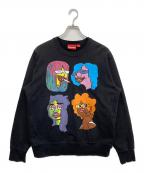 SUPREMEシュプリーム）の古着「GONZ HEADS CREWNECK」｜ブラック