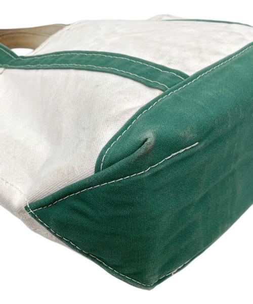 L.L.Bean（エルエルビーン）L.L.Bean (エルエルビーン) 90s ビーントートバッグ グリーンの古着・服飾アイテム