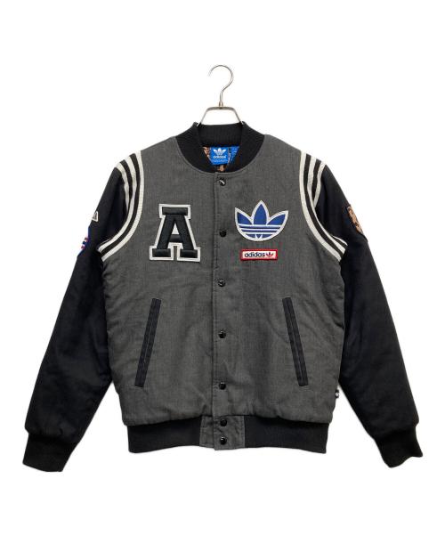 adidas（アディダス）adidas (アディダス) STADIUM JKT グレー サイズ:Mの古着・服飾アイテム