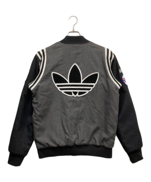 adidas（アディダス）adidas (アディダス) STADIUM JKT グレー サイズ:Mの古着・服飾アイテム