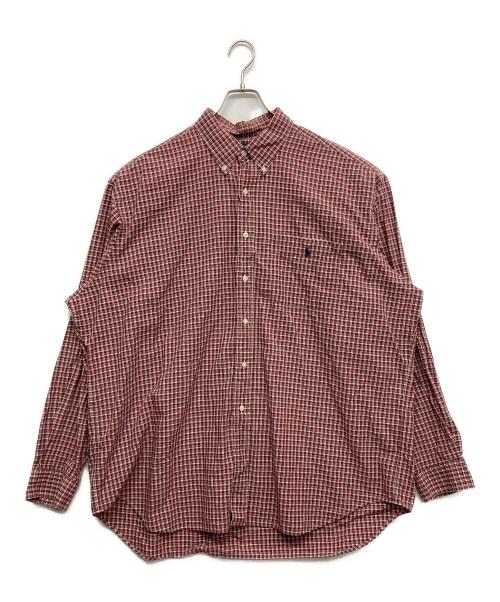 RALPH LAUREN（ラルフローレン）RALPH LAUREN (ラルフローレン) ボタンダウンシャツ レッド サイズ:XXLの古着・服飾アイテム