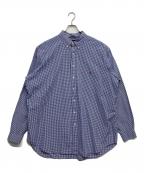 RALPH LAURENラルフローレン）の古着「ボタンダウンシャツ」｜ブルー