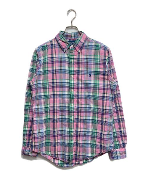 RALPH LAUREN（ラルフローレン）RALPH LAUREN (ラルフローレン) ボタンダウンシャツ ピンク サイズ:Mの古着・服飾アイテム