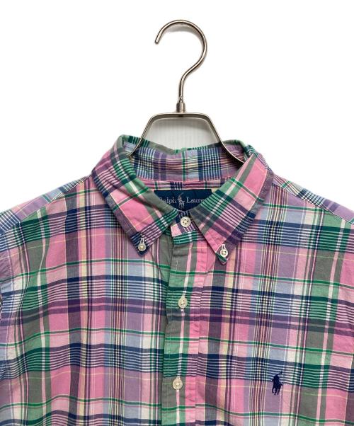 RALPH LAUREN（ラルフローレン）RALPH LAUREN (ラルフローレン) ボタンダウンシャツ ピンク サイズ:Mの古着・服飾アイテム