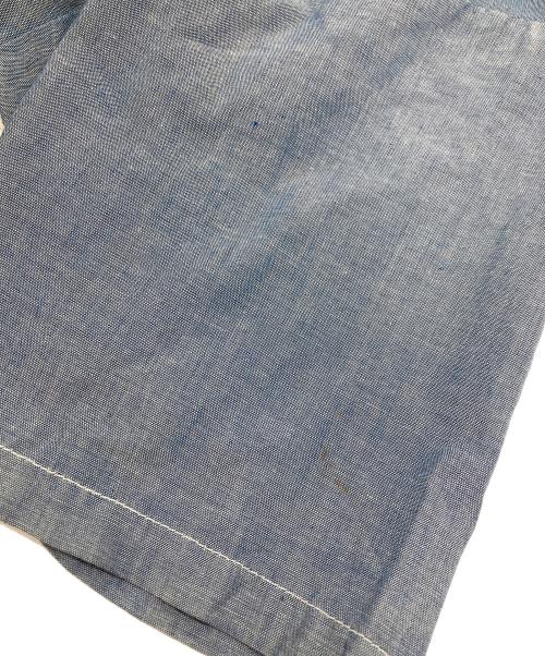 big mac（ビッグマック）BIG MAC (ビッグマック) シャンブレーシャツ ブルー サイズ:不明の古着・服飾アイテム