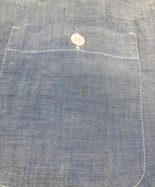 big mac（ビッグマック）BIG MAC (ビッグマック) シャンブレーシャツ ブルー サイズ:不明の古着・服飾アイテム